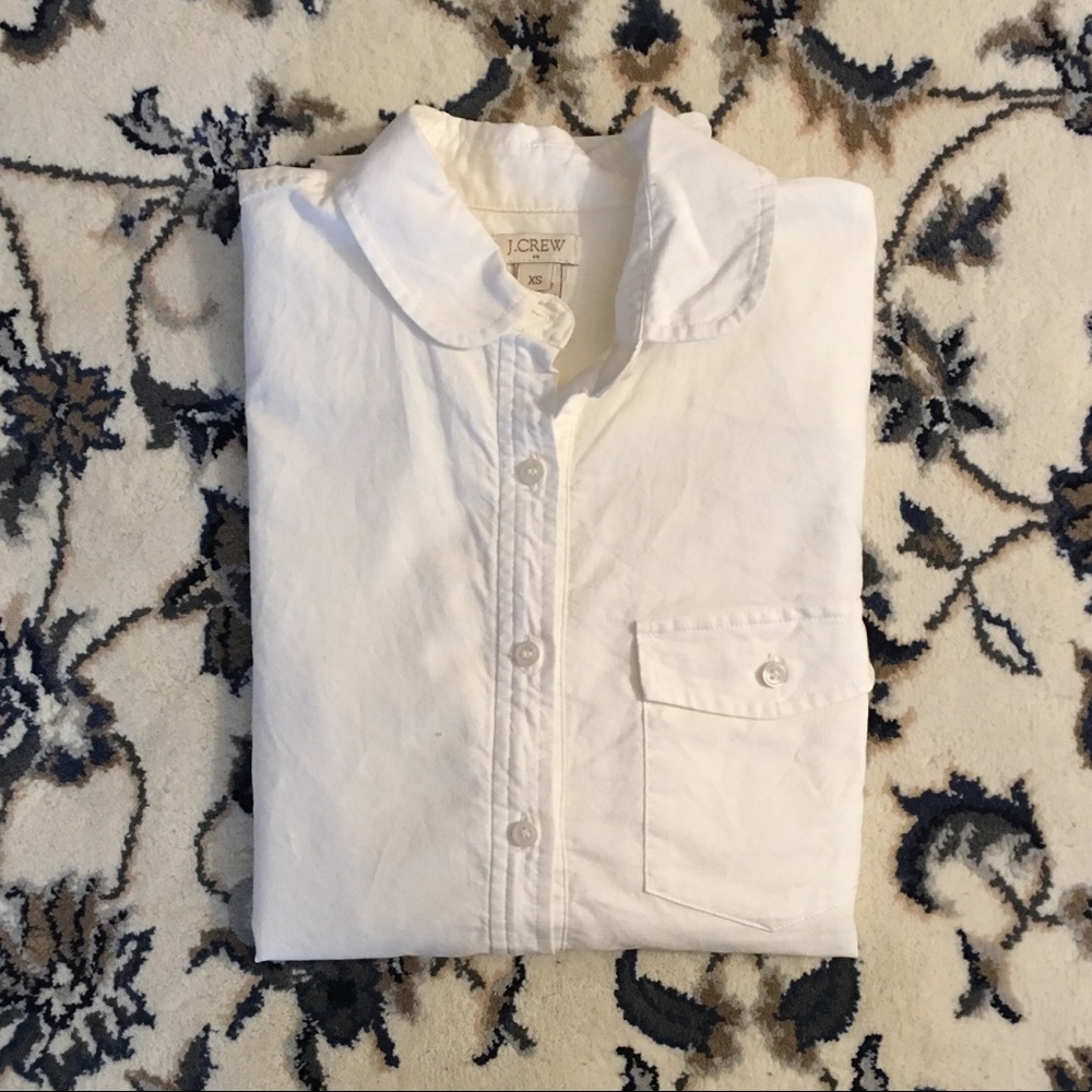 J Crew Half-Button Shirt